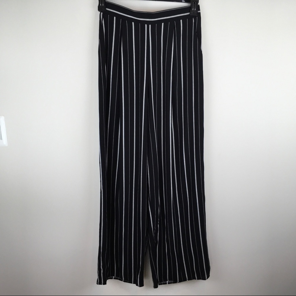 Xhilaration Palazzo Pants Black White M - Picture 2 of 8